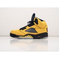 Кроссовки NIKE Air JORDAN 5 цвет Желтый арт. 38909