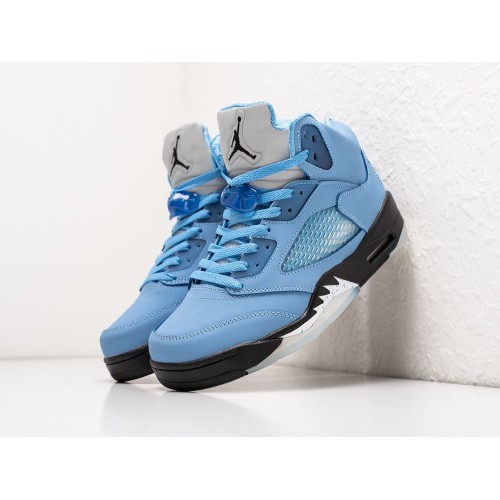 Кроссовки NIKE Air JORDAN 5 цвет Голубой арт. 38959