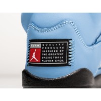 Кроссовки NIKE Air JORDAN 5 цвет Голубой арт. 38959