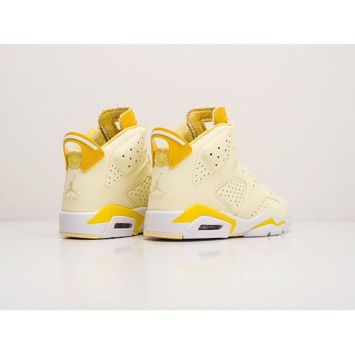 Кроссовки NIKE Air JORDAN 6 цвет Желтый арт. 24488