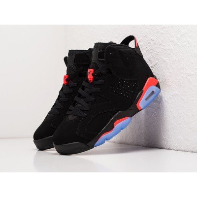 Кроссовки NIKE Air JORDAN 6 цвет Черный арт. 28959