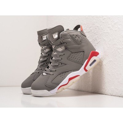 Кроссовки NIKE Air JORDAN 6 цвет Серый арт. 30625