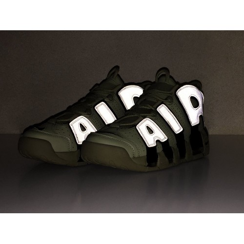 Кроссовки NIKE Air More Uptempo цвет Зеленый арт. 18255