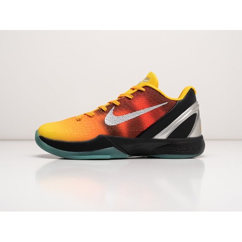 Кроссовки NIKE Kobe 6 цвет Оранжевый арт. 35140