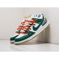 Кроссовки NIKE SB Dunk Lowx OFF-White цвет Зеленый арт. 33118