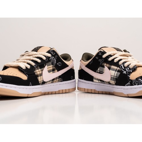 Кроссовки NIKE SB Dunk Lowx Travis Scott цвет Коричневый арт. 36360