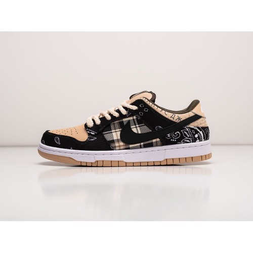 Кроссовки NIKE SB Dunk Lowx Travis Scott цвет Коричневый арт. 36361