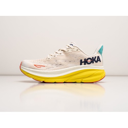 Кроссовки HOKA Clifton 9 цвет Бежевый арт. 39056