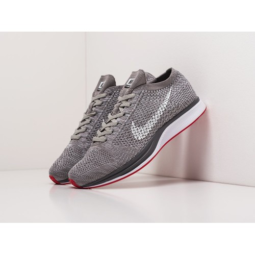 Кроссовки NIKE Flyknit Racer цвет Серый арт. 23974