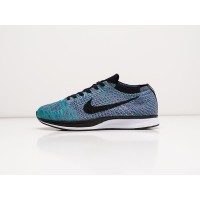 Кроссовки NIKE Flyknit Racer цвет Бирюзовый арт. 4809