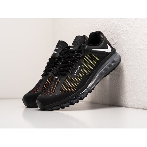 Кроссовки Stussy x NIKE Air Max 2013 цвет Черный арт. 37173