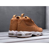 Зимние Кроссовки NIKE Air Max 95 Sneakerboot цвет Коричневый арт. 11782