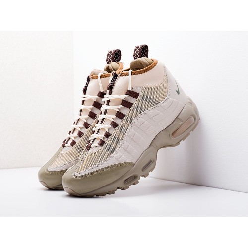 Зимние Кроссовки NIKE Air Max 95 Sneakerboot цвет Бежевый арт. 16962