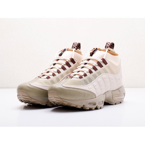 Зимние Кроссовки NIKE Air Max 95 Sneakerboot цвет Бежевый арт. 16962