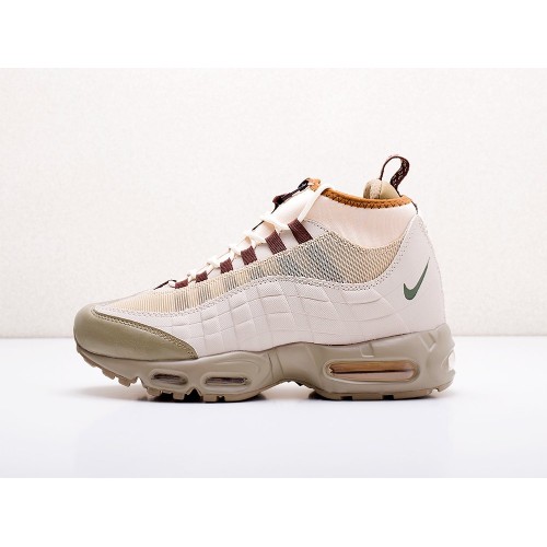 Зимние Кроссовки NIKE Air Max 95 Sneakerboot цвет Бежевый арт. 16962