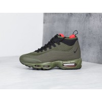 Зимние Кроссовки NIKE Air Max 95 Sneakerboot цвет Зеленый арт. 5345