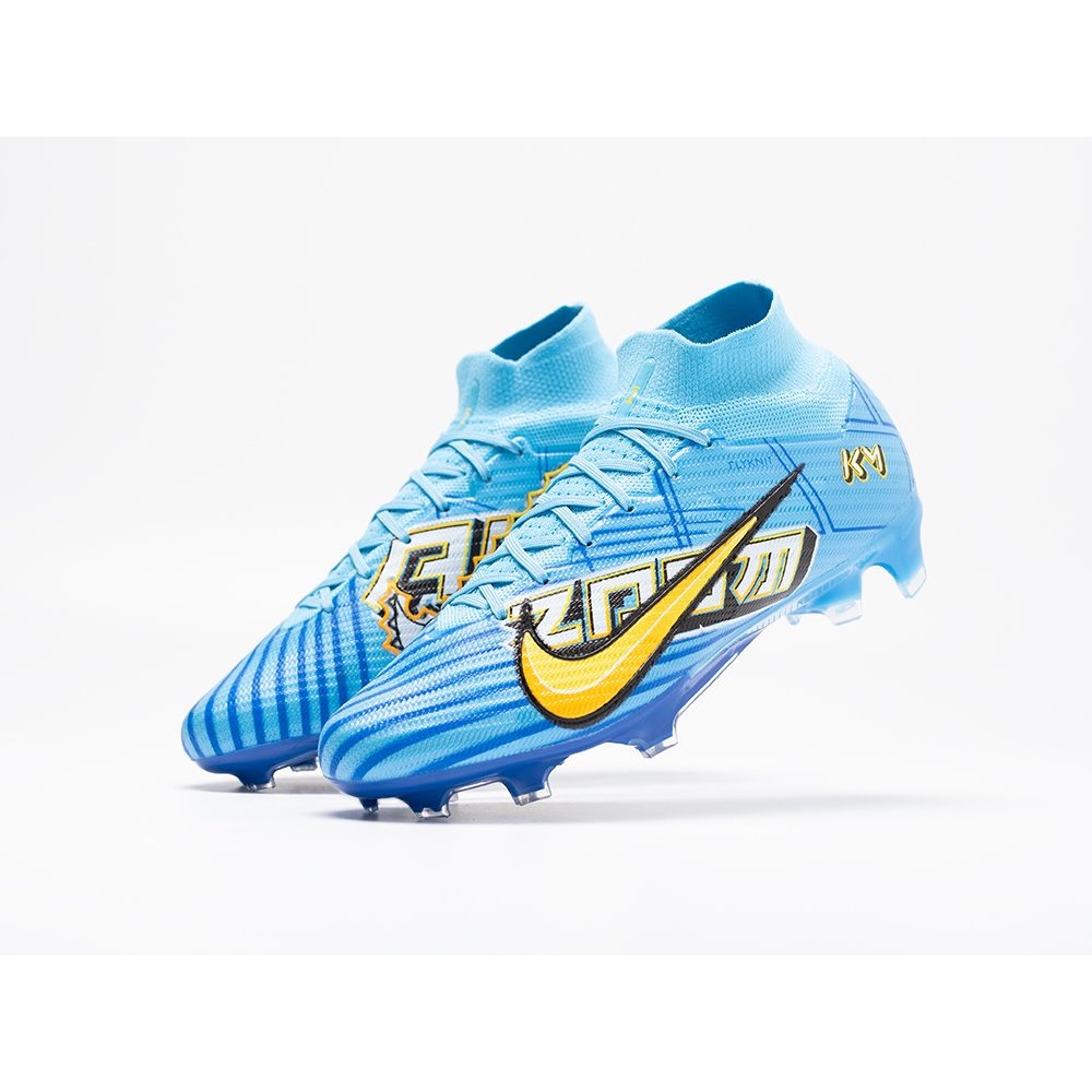 Футбольная обувь NIKE Air Zoom Mercurial Superfly IX Elite FG цвет Голубой арт. 39981