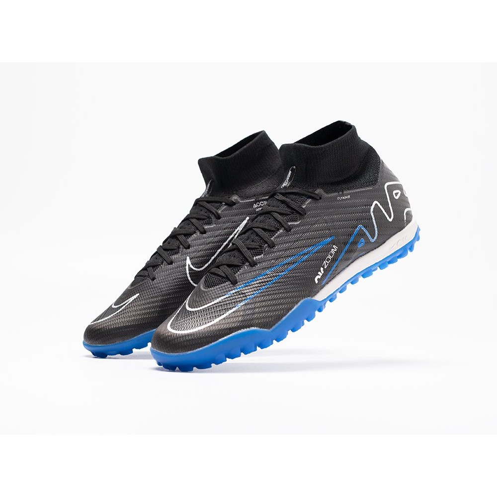 Футбольная обувь NIKE Air Zoom Mercurial Superfly IX Elite TF цвет Черный арт. 39982