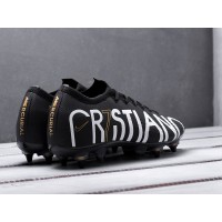 Футбольная обувь NIKE Mercurial Vapor XII CR7 Special Edition Elite SG цвет Черный арт. 16266