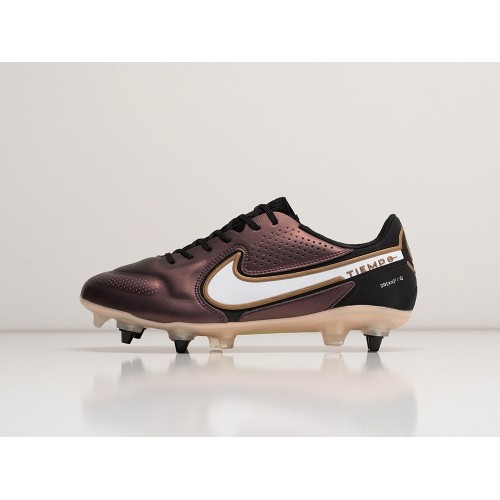 Футбольная обувь NIKE Tiempo Legend IX Elite FG цвет Коричневый арт. 37789