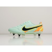 Футбольная обувь NIKE Tiempo Legend IX Elite FG цвет Голубой арт. 37790