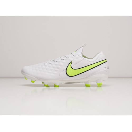 Футбольная обувь NIKE Tiempo Legend VIII Elite FG цвет Белый арт. 27254