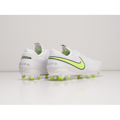 Футбольная обувь NIKE Tiempo Legend VIII Elite FG цвет Белый арт. 27254