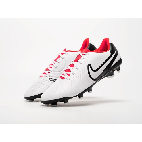 Футбольная обувь NIKE Tiempo Legend X Club FG цвет Белый арт. 43389