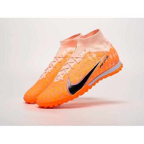 Футбольная обувь NIke Mercurial Vapor XV Elite TF цвет Оранжевый арт. 42114