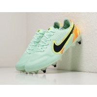 Футбольная обувь NIKE Tiempo Legend IX Elite FG цвет Голубой арт. 37790