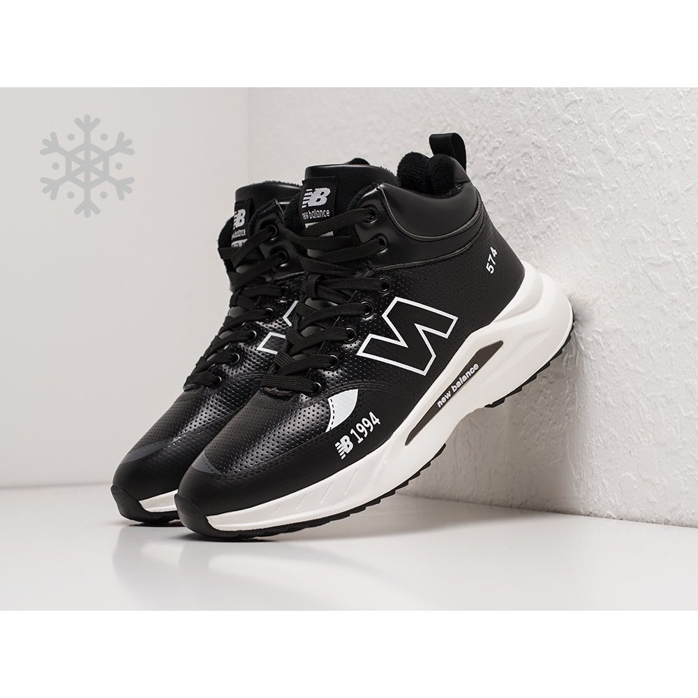 Зимние Кроссовки NEW BALANCE 574 Mid цвет Черный арт. 26948