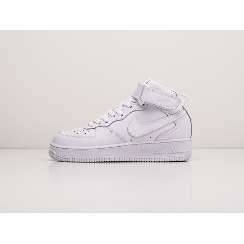 Зимние Кроссовки NIKE Air Force 1 Hi цвет Белый арт. 1485