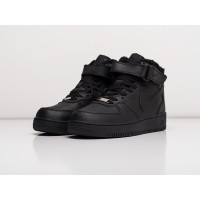 Зимние Кроссовки NIKE Air Force 1 Hi цвет Черный арт. 26553