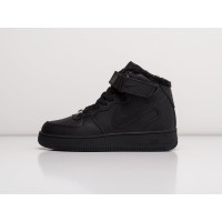 Зимние Кроссовки NIKE Air Force 1 Hi цвет Черный арт. 26553