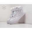 Зимние Кроссовки NIKE Air Force 1 Mid цвет Белый арт. 27221