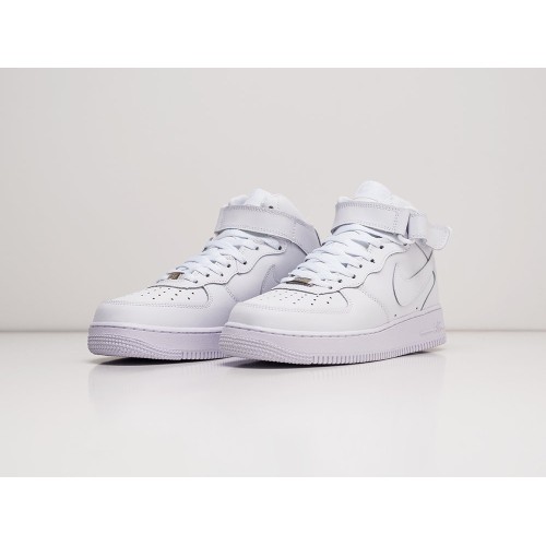 Зимние Кроссовки NIKE Air Force 1 Hi цвет Белый арт. 1484