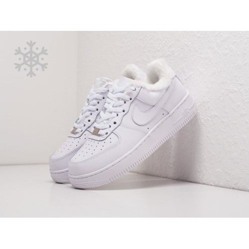 Зимние Кроссовки NIKE Air Force 1 Low цвет Белый арт. 26527