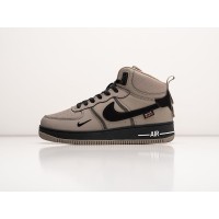 Зимние Кроссовки NIKE Air Force 1 Mid цвет Серый арт. 38659