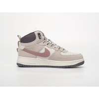 Зимние Кроссовки NIKE Air Force 1 Mid цвет Черный арт. 43544