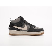 Зимние Кроссовки NIKE Air Force 1 Mid цвет Черный арт. 43547