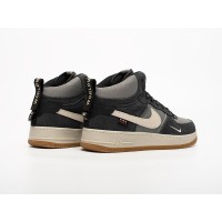 Зимние Кроссовки NIKE Air Force 1 Mid цвет Черный арт. 43547