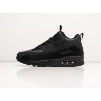 Зимние Кроссовки NIKE Air Max 90 цвет Черный арт. 39331