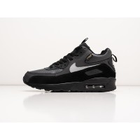 Зимние Кроссовки NIKE Air Max 90 цвет Черный арт. 39333