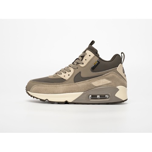 Зимние Кроссовки NIKE Air Max 90 цвет Серый арт. 43542