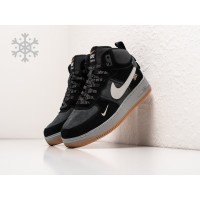 Зимние Кроссовки NIKE Air Force 1 Mid цвет Черный арт. 38664