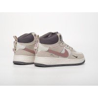 Зимние Кроссовки NIKE Air Force 1 Mid цвет Черный арт. 43544