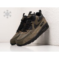 Зимние Кроссовки NIKE Air Max 90 цвет Зеленый арт. 39335