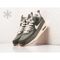 Зимние Кроссовки NIKE Air Max 90 цвет Зеленый арт. 39423