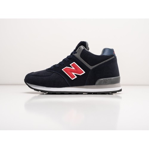 Зимние Кроссовки NEW BALANCE 574 Mid цвет Синий арт. 38841