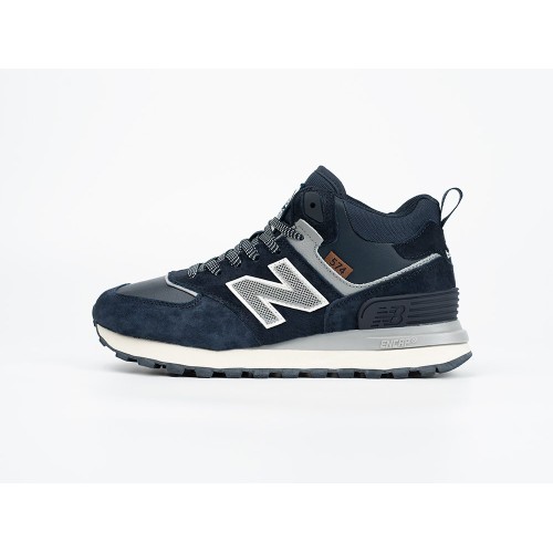 Зимние Кроссовки NEW BALANCE 574 Mid цвет Синий арт. 43683